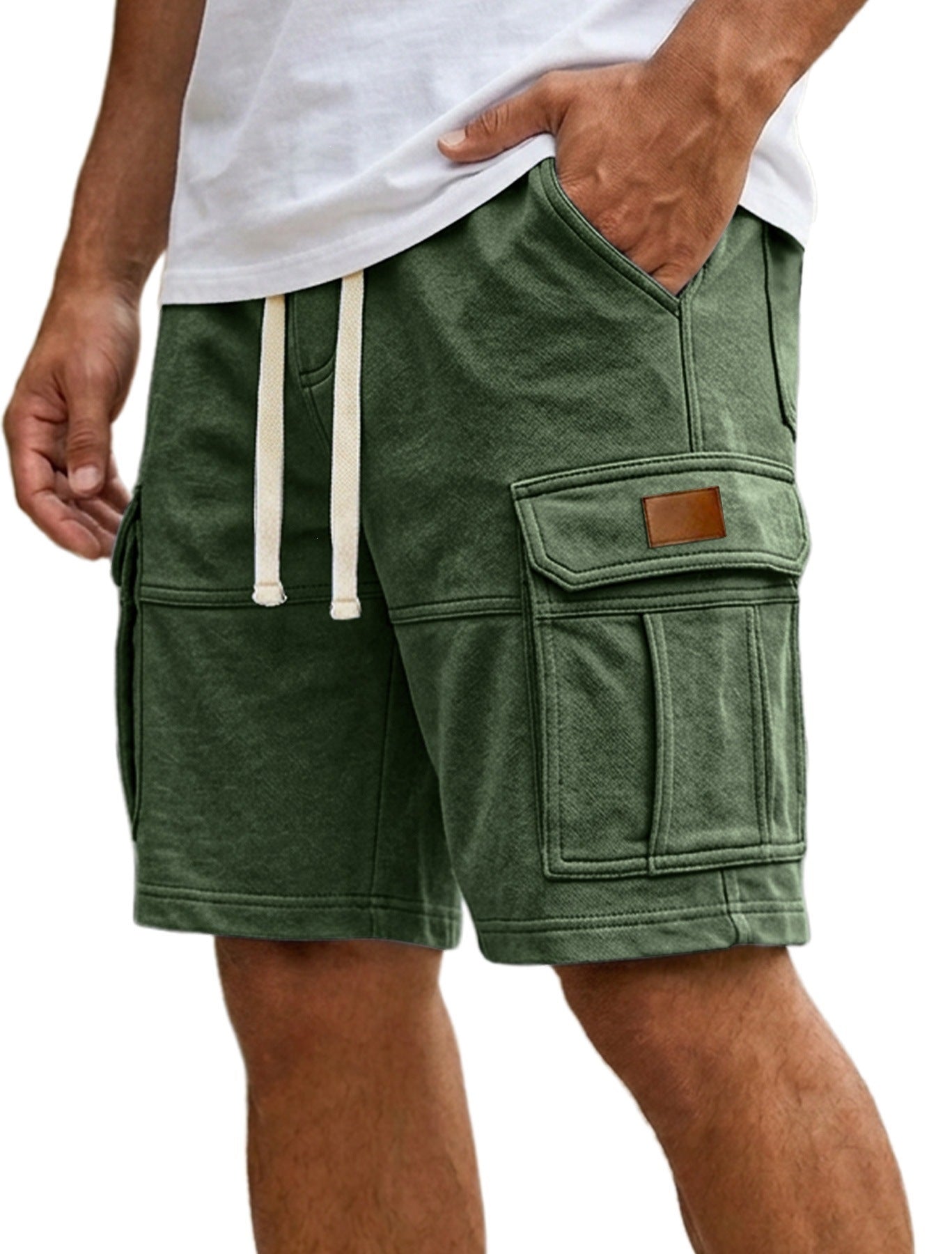Men's Cargo Shorts with Multiple Pockets