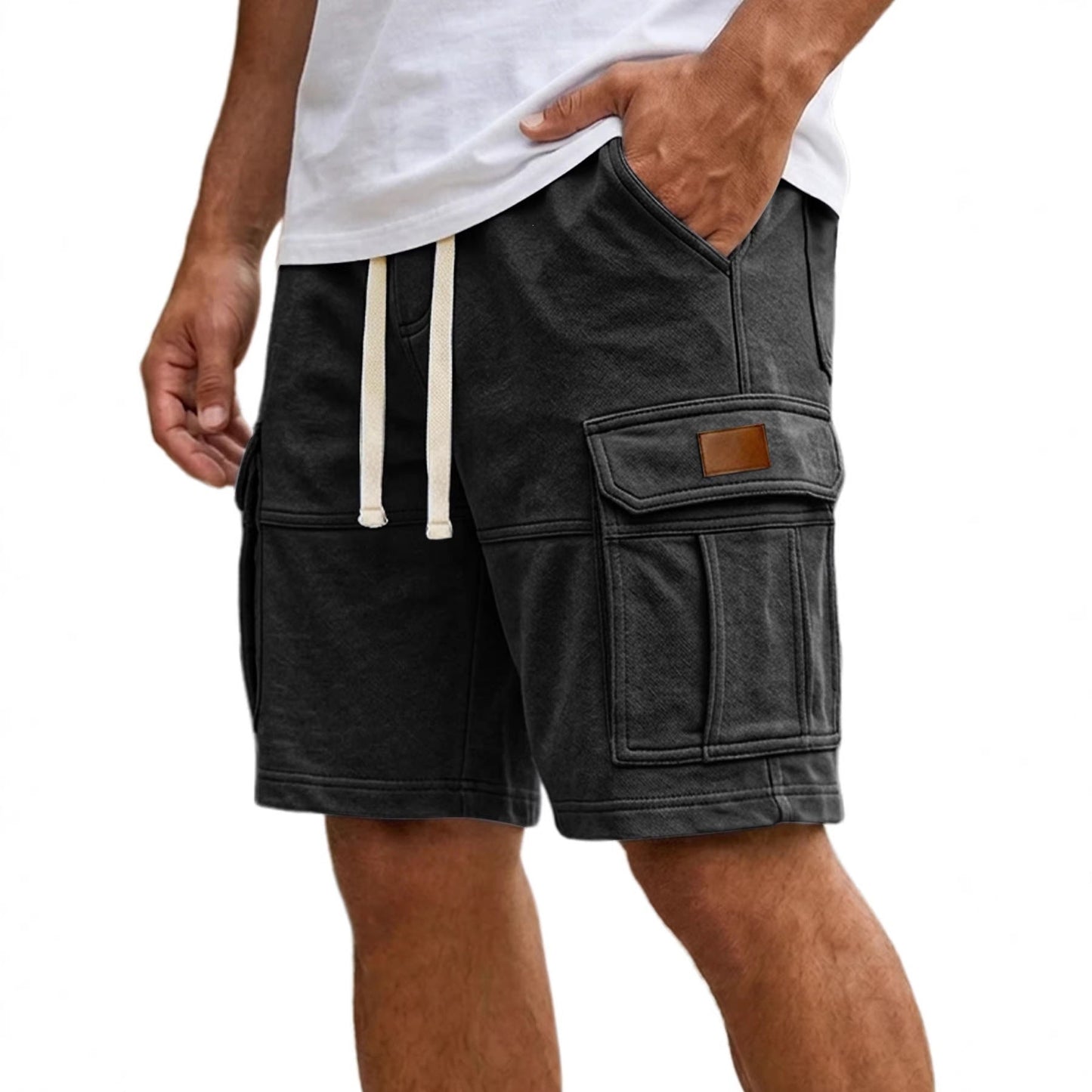 Men's Cargo Shorts with Multiple Pockets