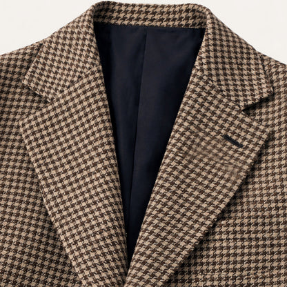 Men's Casual Retro Tweed Wool Blazer