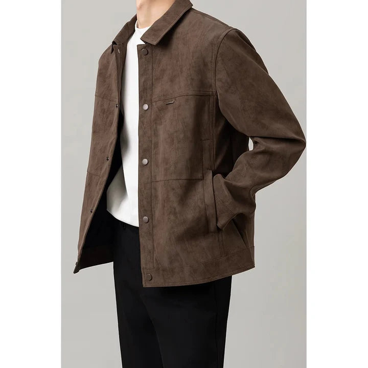 Men’s Classic Button Front Jacket