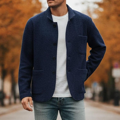 Men’s Classic Buttoned Knit Cardigan