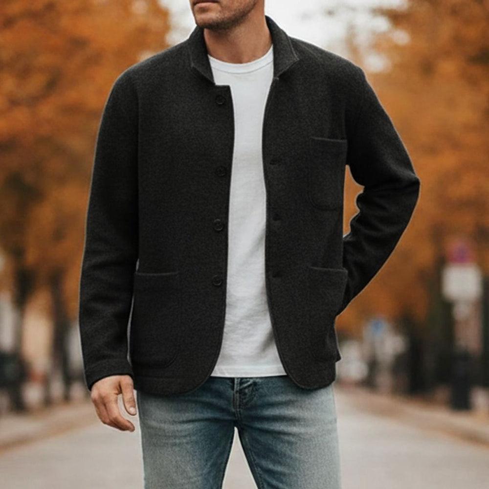 Men’s Classic Buttoned Knit Cardigan