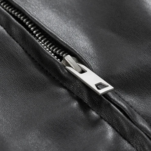 Men’s Classic Faux Leather Jacket