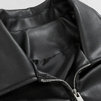 Men’s Classic Faux Leather Jacket
