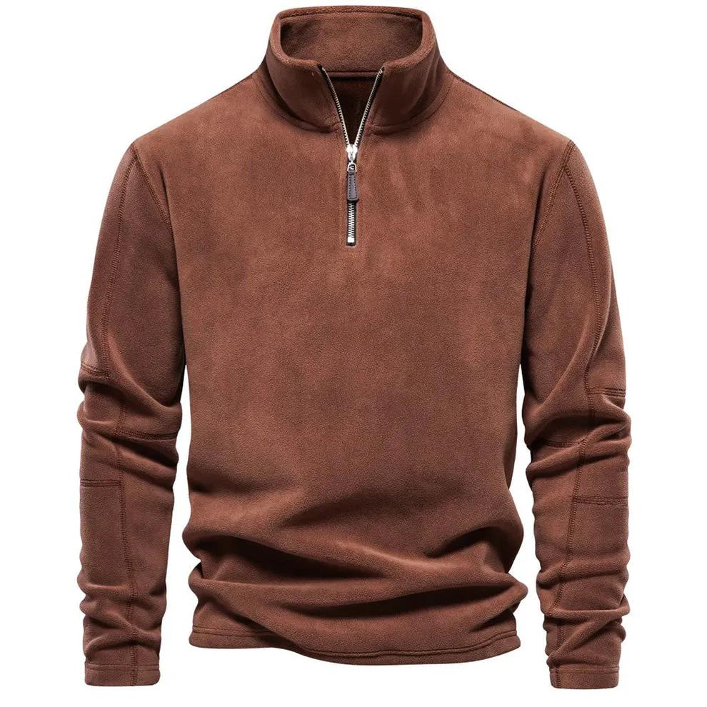 Men’s Classic Half Zip Fleece Sweater