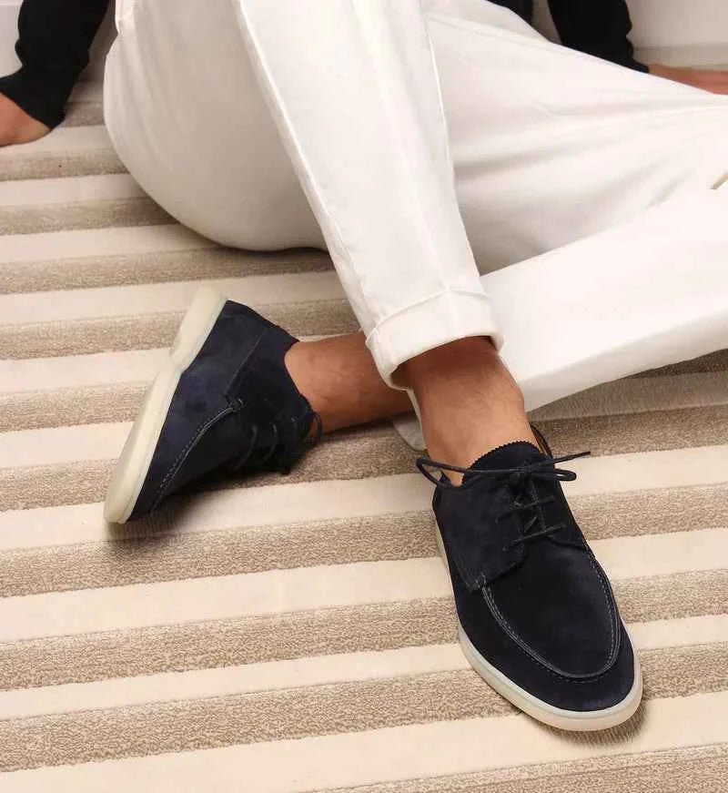 Men's Classic Leather Slip-On Loafers