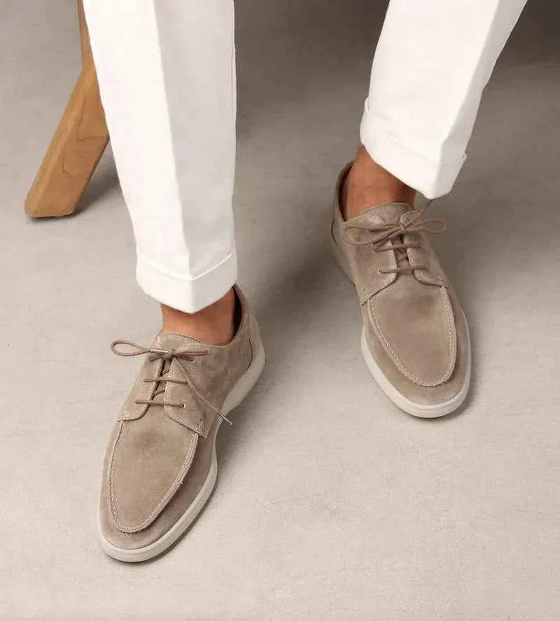 Men's Classic Leather Slip-On Loafers