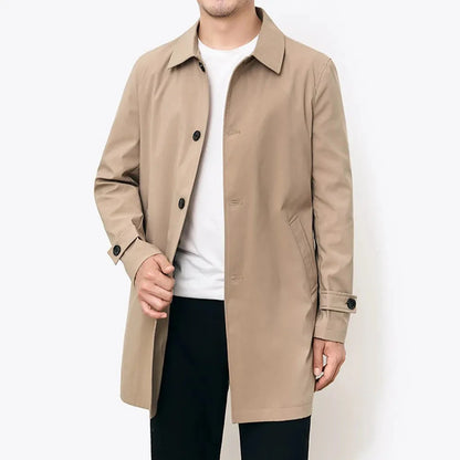 Men’s Classic Lightweight Trench Coat