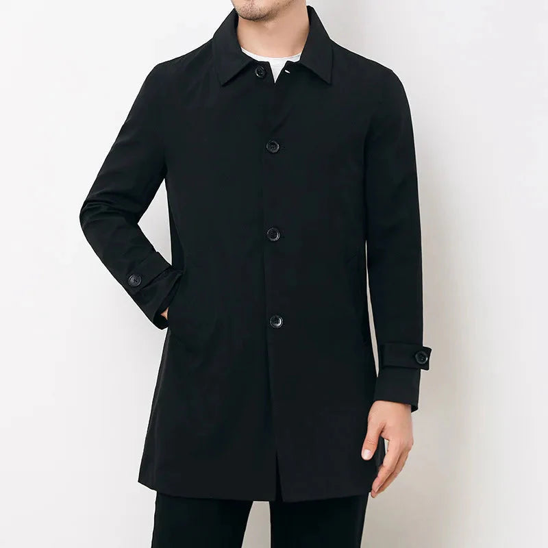 Men’s Classic Lightweight Trench Coat