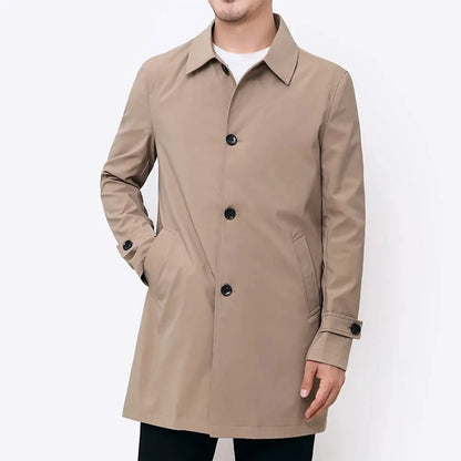 Men’s Classic Lightweight Trench Coat