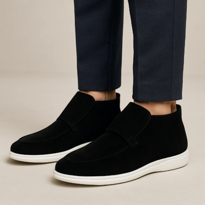 Men's Classic Slip-On Suede Loafers