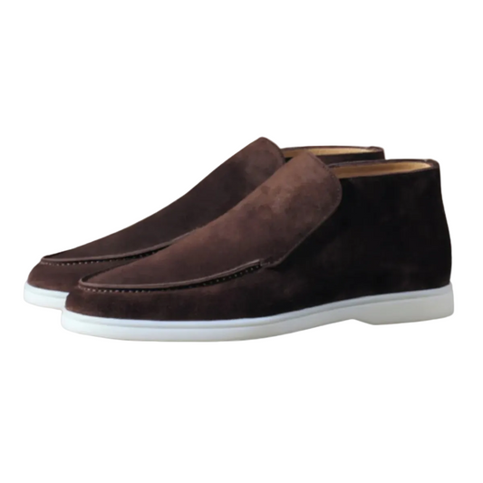 Men's Classic Slip-On Suede Loafers