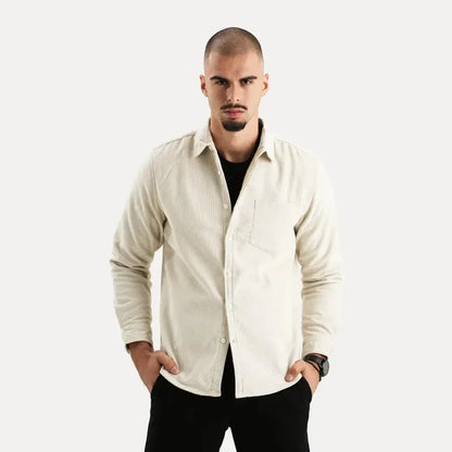 Men’s Corduroy Button Up Shirt