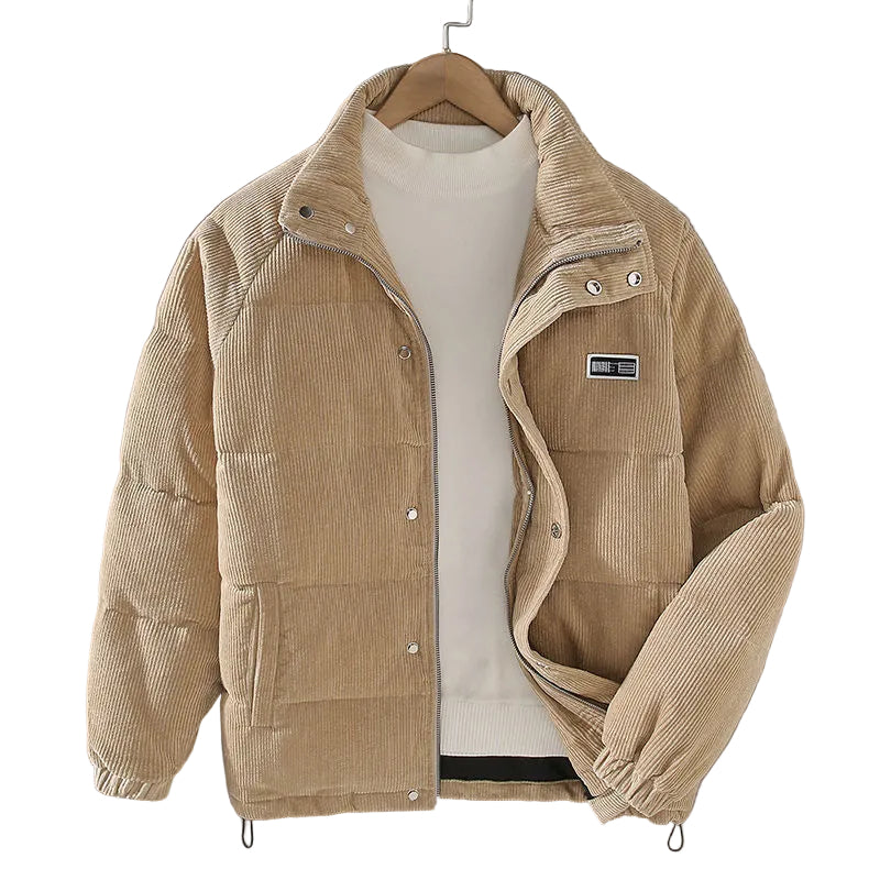 Men’s Corduroy Puffer Jacket