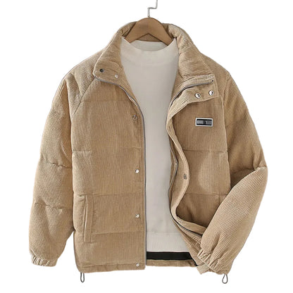 Men’s Corduroy Puffer Jacket