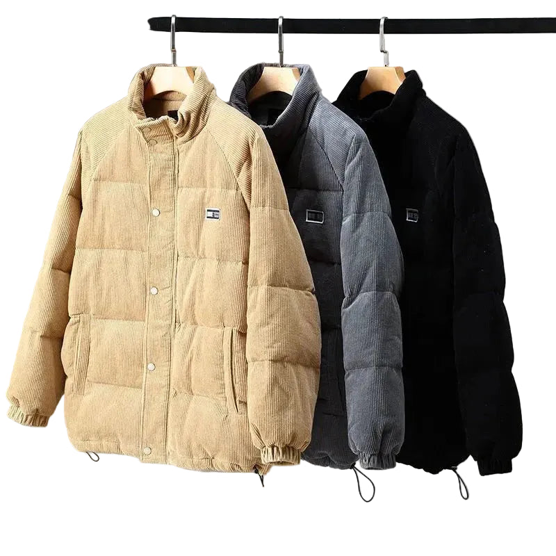 Men’s Corduroy Puffer Jacket