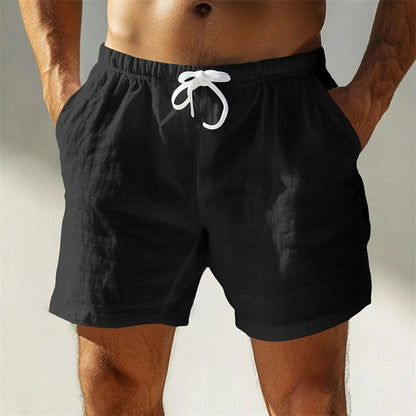 Men's Cotton Loose Fit Breathable Summer Shorts