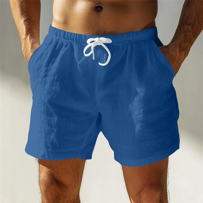 Men's Cotton Loose Fit Breathable Summer Shorts