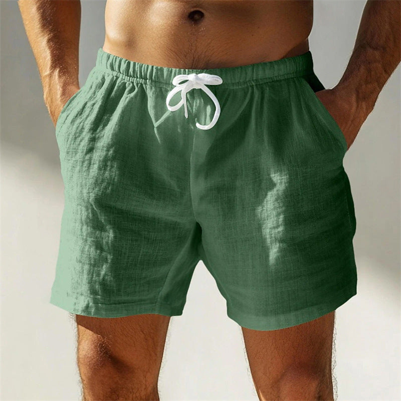 Men's Cotton Loose Fit Breathable Summer Shorts