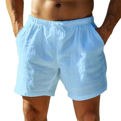Men's Cotton Loose Fit Breathable Summer Shorts