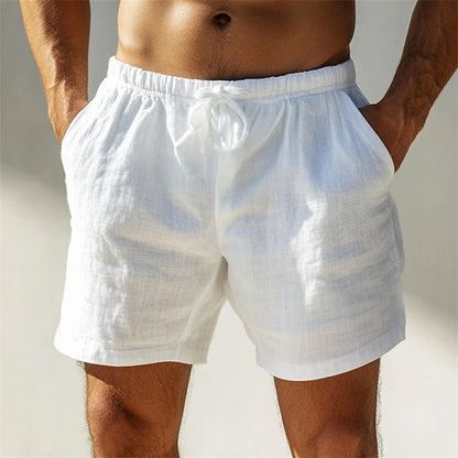 Men's Cotton Loose Fit Breathable Summer Shorts