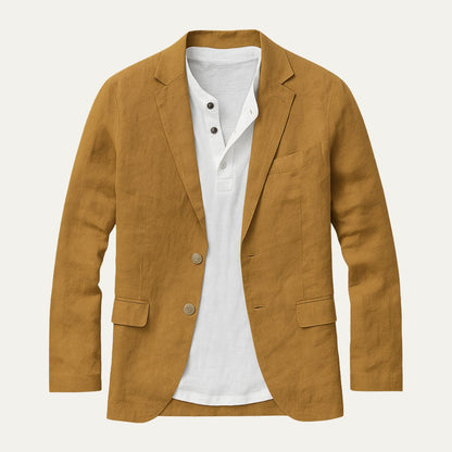 Men's Cotton Summer Blazer Wedding Guest