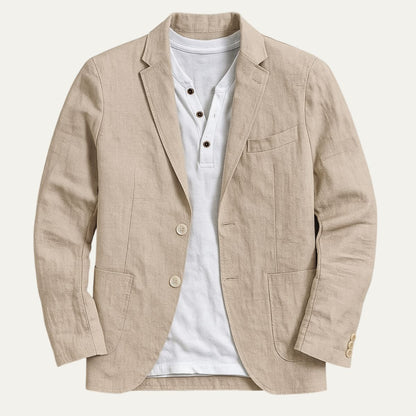 Men's Cotton Summer Blazer Wedding Guest