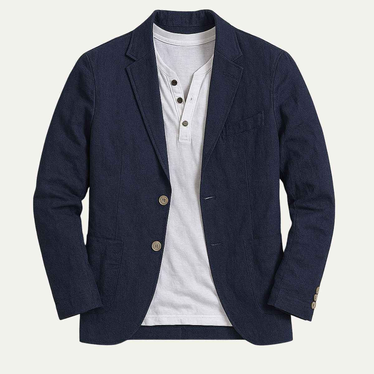 Men's Cotton Summer Blazer Wedding Guest