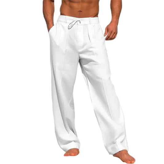 Men’s Drawstring Waist Relaxed Pants