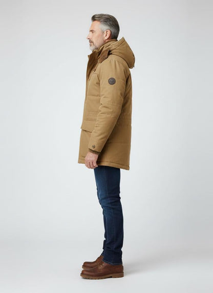 Men’s Hooded Insulated Parka Jacket