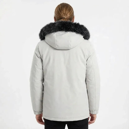 Men’s Hooded Insulated Winter Jacket