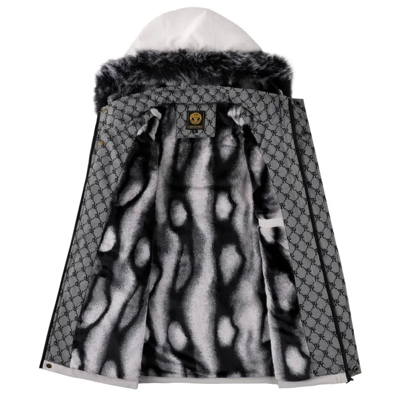 Men’s Hooded Insulated Winter Jacket