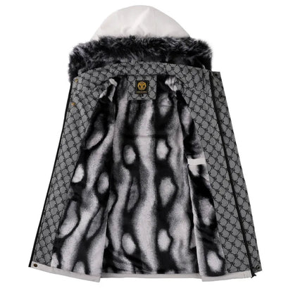 Men’s Hooded Insulated Winter Jacket