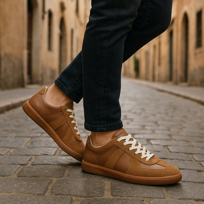 Albert | Men's Sneakers Lace-Up Non-Slip Sole Supportive Cushioned Comfort Casual Everyday Walking Durable Versatile Clean Modern