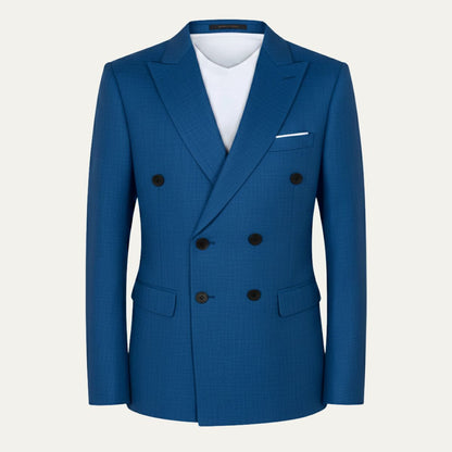 Men's Lightweight Slim Fit Blazer Suit Wedding Guest