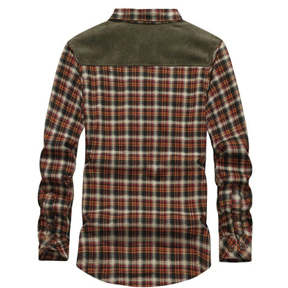 Men’s Lined Plaid Jacket