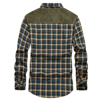 Men’s Lined Plaid Jacket
