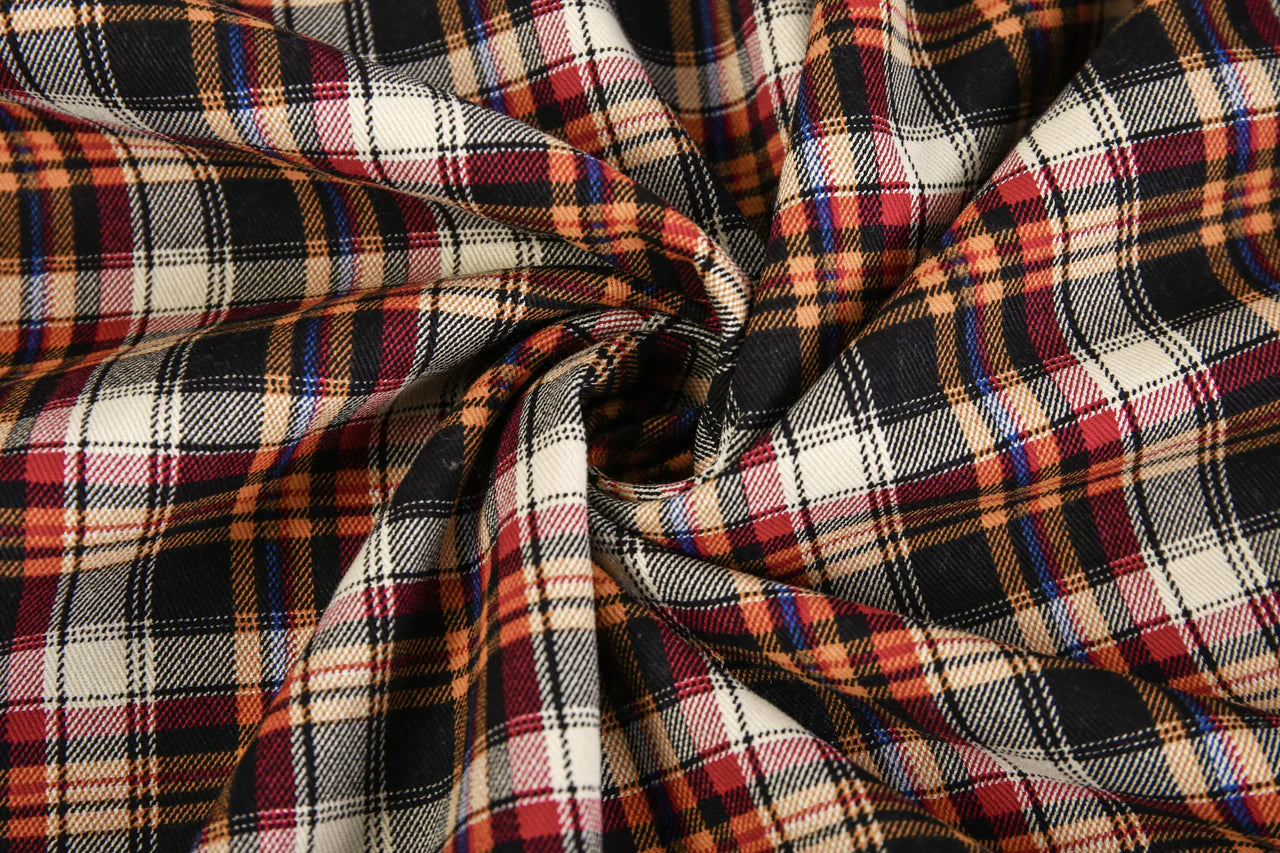 Men’s Lined Plaid Jacket