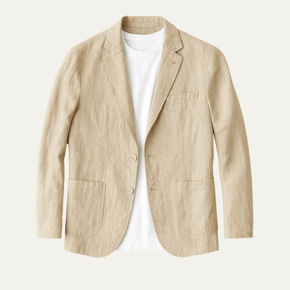 Men's Linen Summer Blazer for Formal Occasions