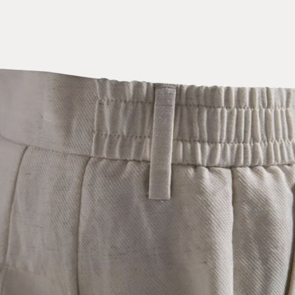 Men's Tailored Shorts Lyocell Cotton Summer