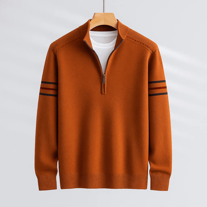 Men’s Modern Half Zip Knit Sweater
