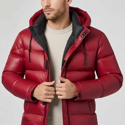 Men’s Modern Hooded Puffer Jacket