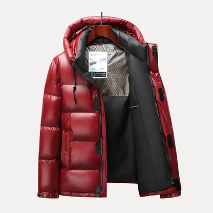Men’s Modern Hooded Puffer Jacket