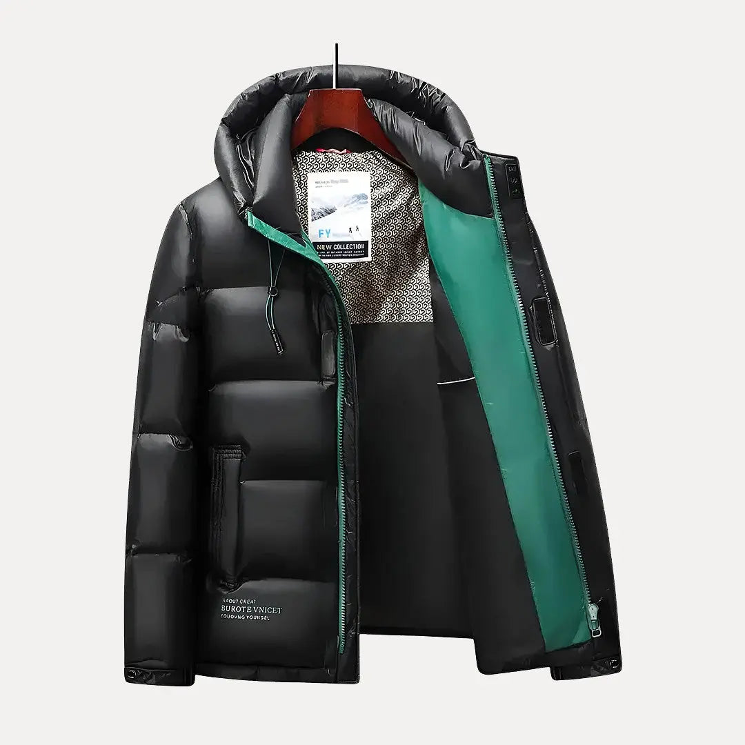 Men’s Modern Hooded Puffer Jacket