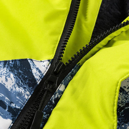 Arthur | Men's Jacket Men Mountain Print Hooded Ski