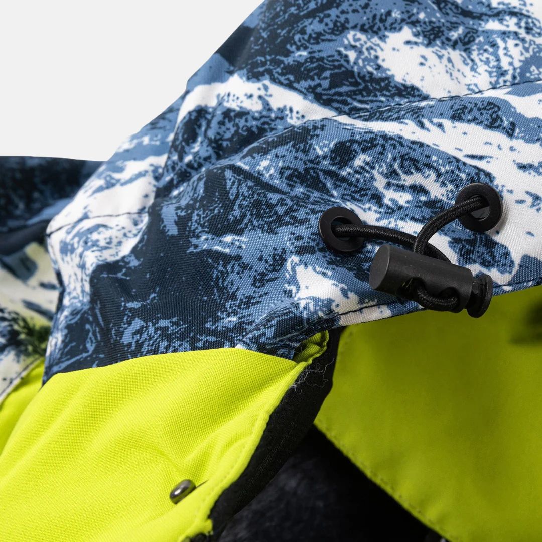 Arthur | Men's Jacket Men Mountain Print Hooded Ski