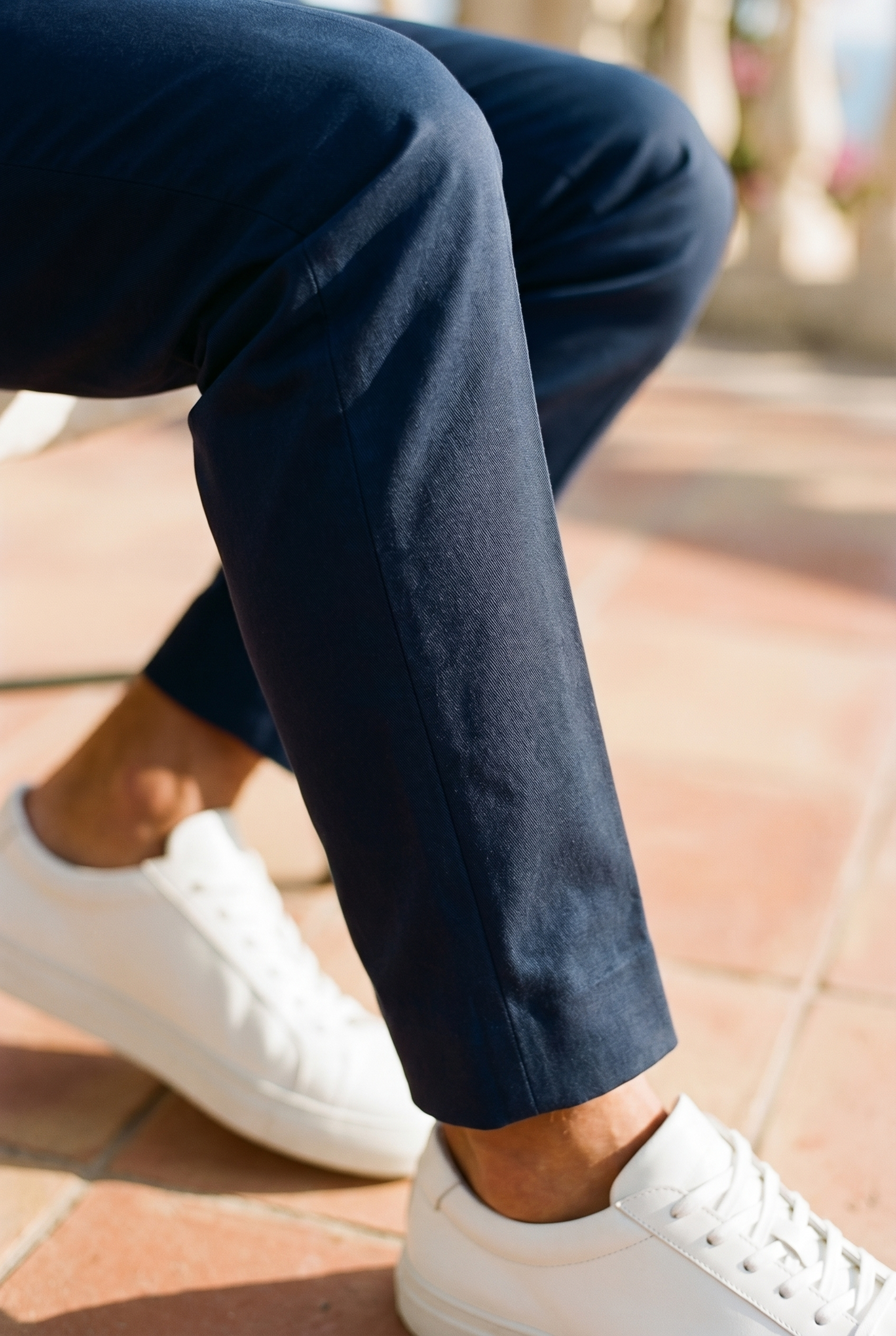 Leonard | Men's Tailored Trousers Old Money Straight Leg Refined Smart Clean Timeless Quality Business Everyday Versatile Elegant