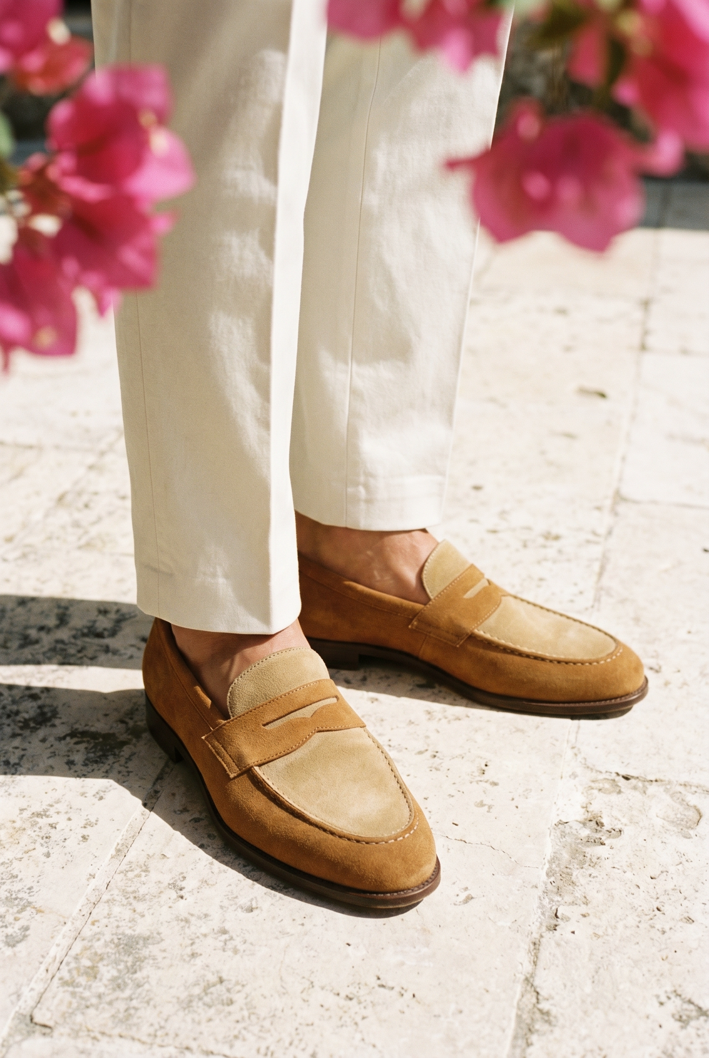 Men's Premium Linen High Waist Trousers