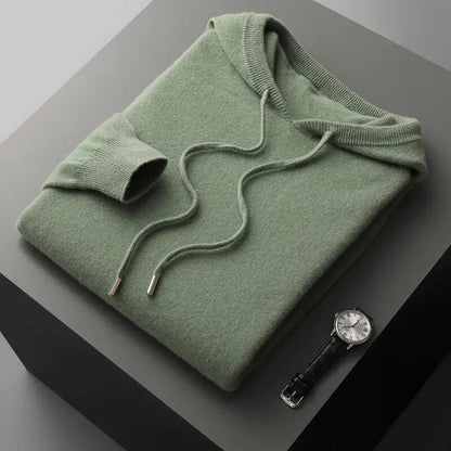 Men’s Premium Knit Hooded Sweater