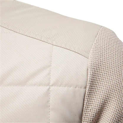 Men’s Quilted Hybrid Bomber Jacket